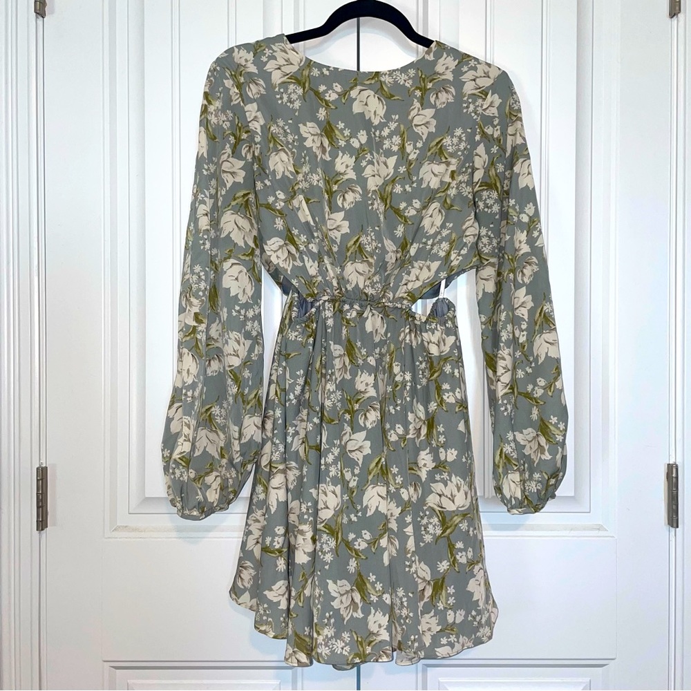 Lulus Floral Split Dress